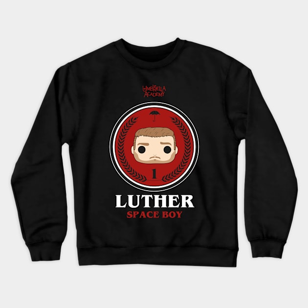 UMBRELLA ACADEMY 2: LUTHER SPACE BOY Crewneck Sweatshirt by FunGangStore